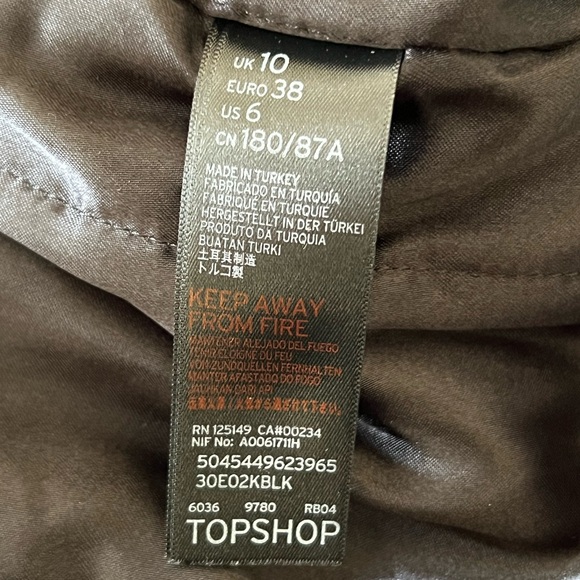 Topshop Black Bomber Jacket - Picture 6 of 6